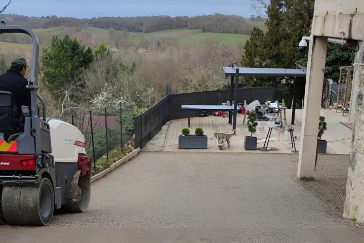 Réalisation allée Mauvezin