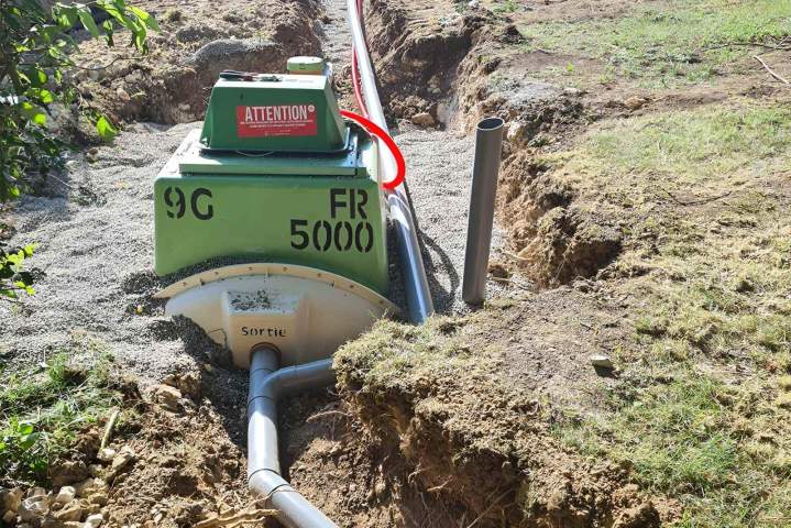 Cuve système de traitement des eaux usées Mauvezin