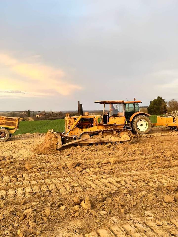 Travaux de nivellement de terrain Mauvezin