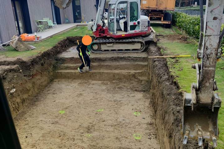 Creusement bassin Mauvezin